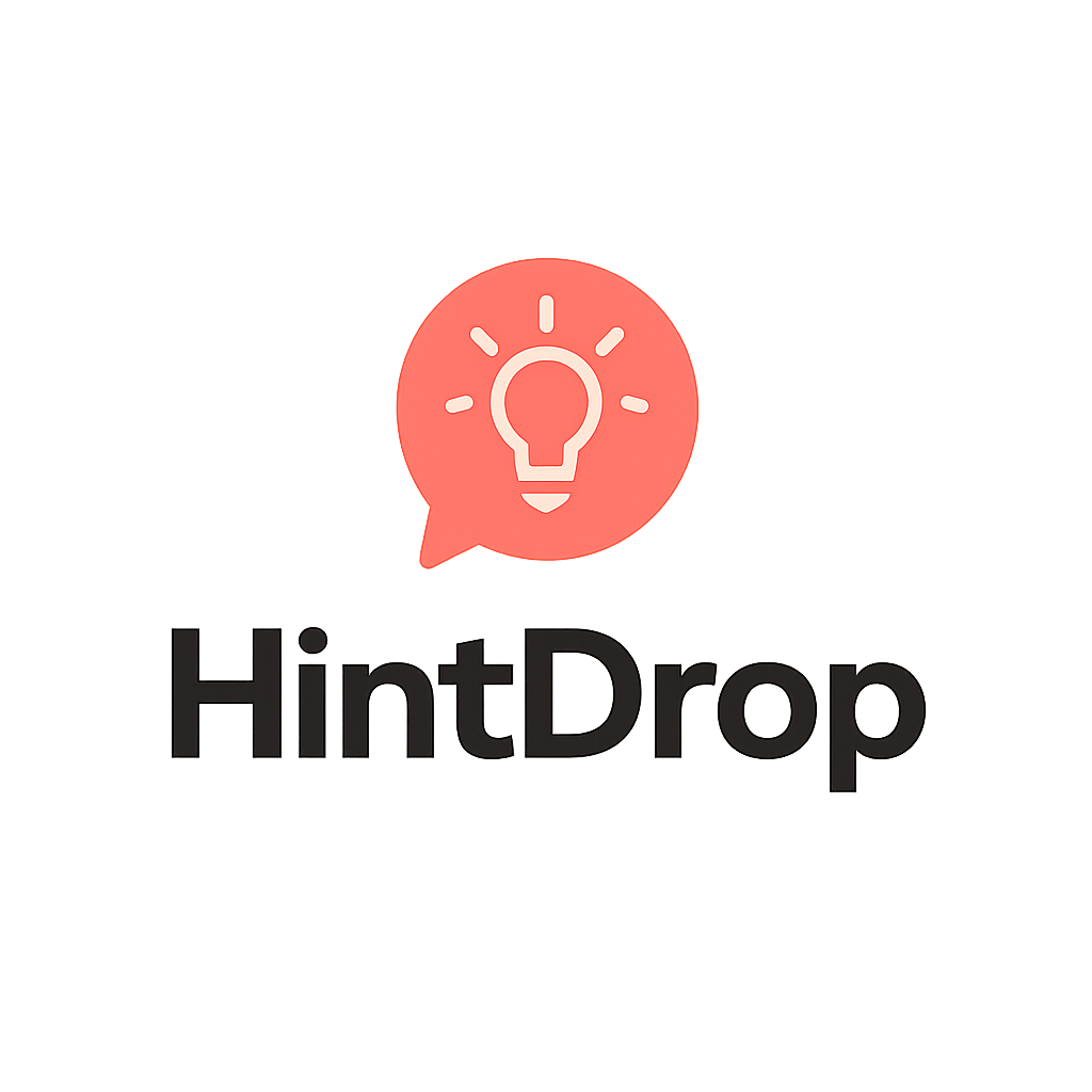 HintDrop Logo